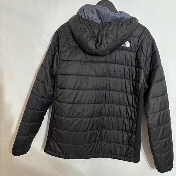 The North Face Men’s Black Aconcagua Hybrid Puffer Jacket Hooded Size Large - Picture 9 of 16